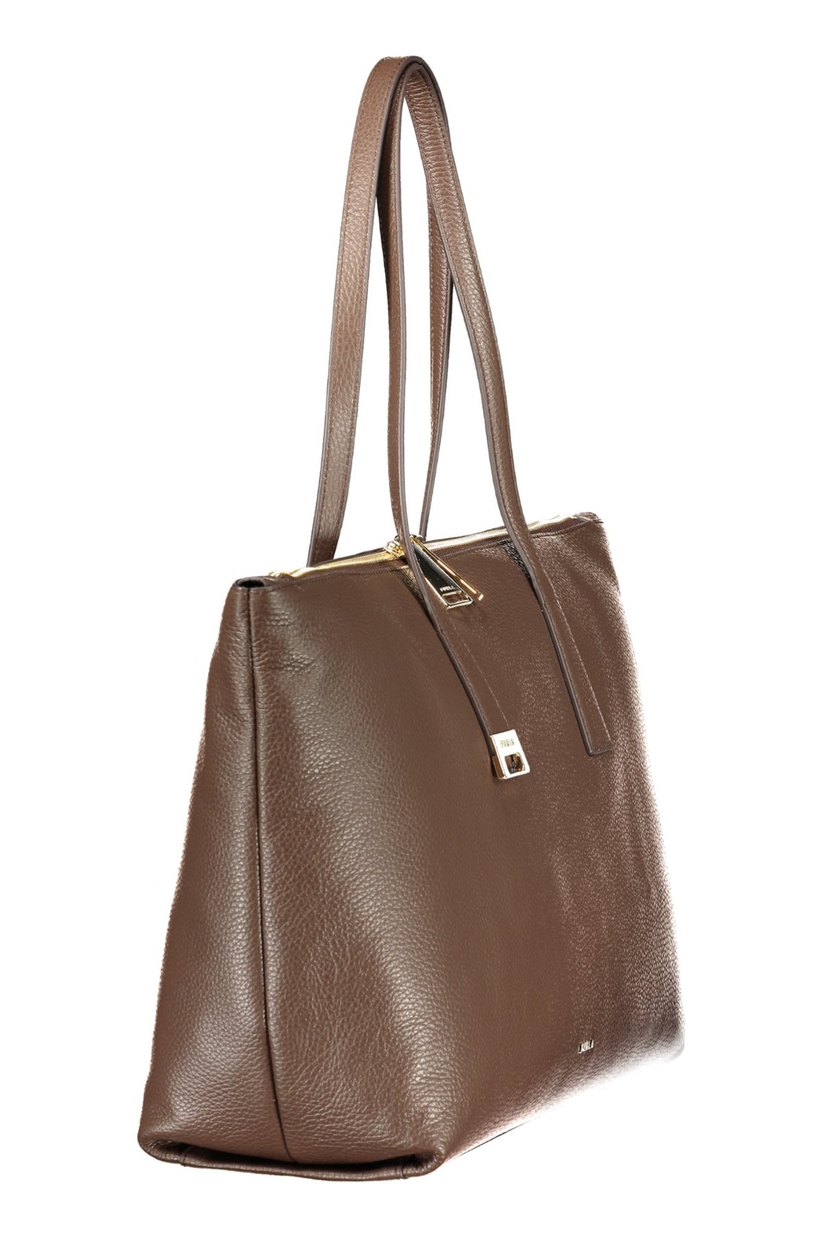 MALA EM COURO FURLA MULHER CASTANHA