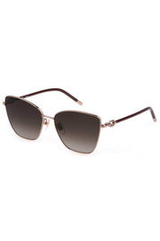 ÓCULOS DE SOL COM LOGÓTIPO FURLA MULHER PRATEADOS