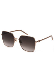 ÓCULOS DE SOL COM LOGÓTIPO FURLA MULHER DOURADOS