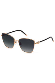 ÓCULOS DE SOL COM LOGÓTIPO FURLA MULHER DOURADOS