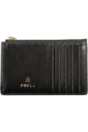 CARTEIRA EM COURO FURLA MULHER PRETA