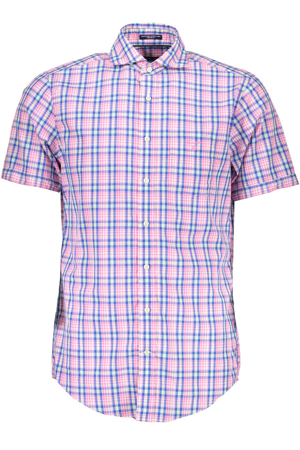 CAMISA MANGA CURTA GANT HOMEM ROSA