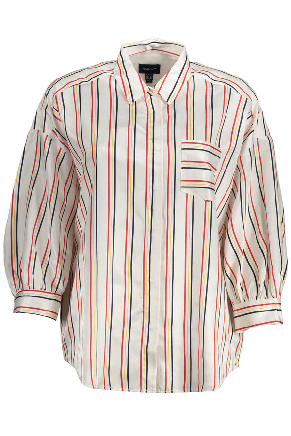 CAMISA DE MANGA COMPRIDA GANT PARA MULHER BRANCA