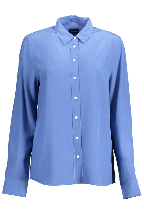CAMISA MANGA COMPRIDA GANT MULHER AZUL