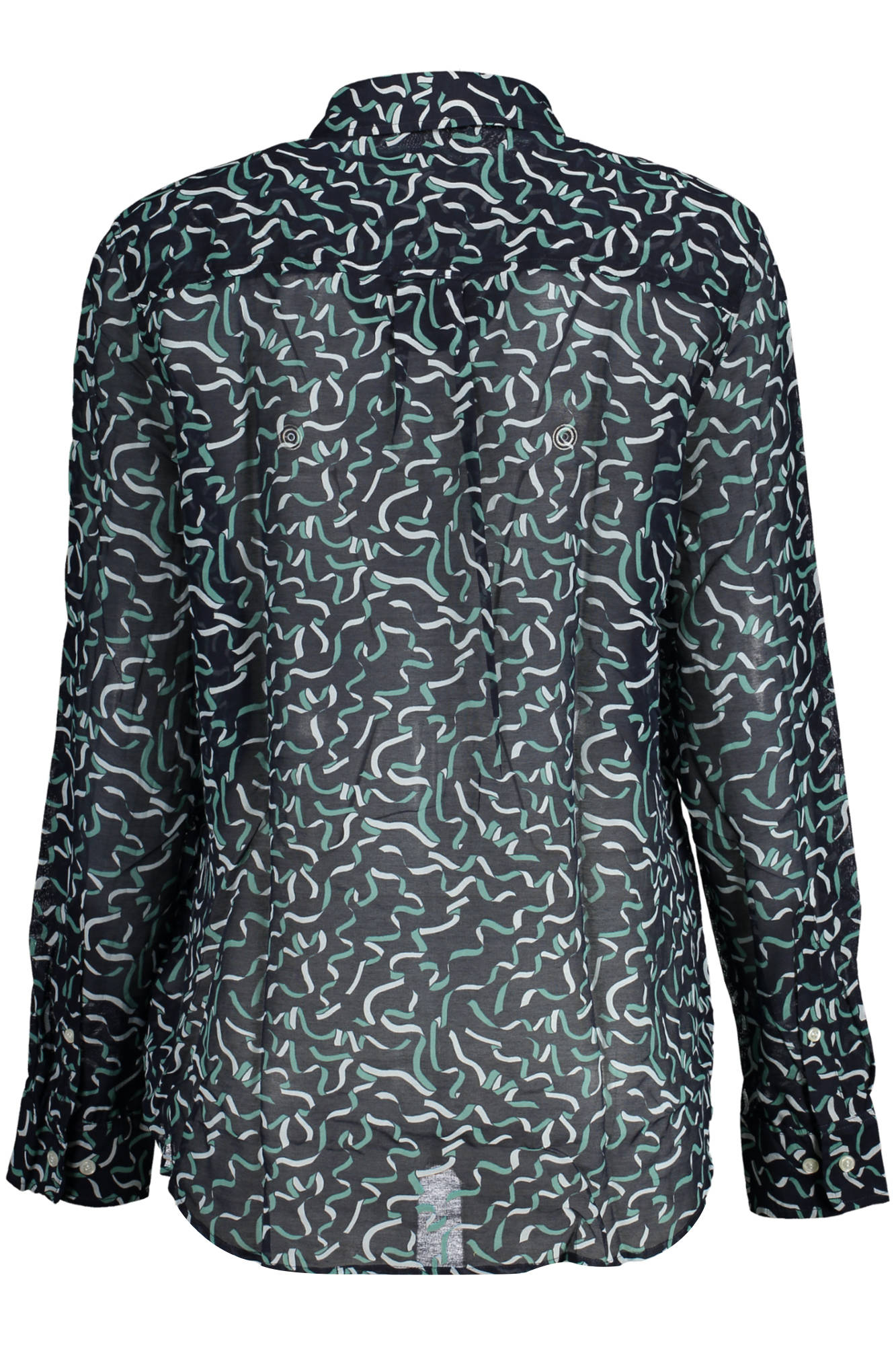 CAMISA MANGA COMPRIDA GANT MULHER AZUL