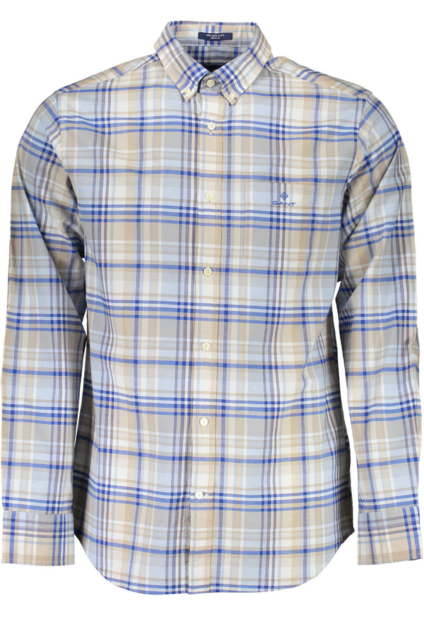 CAMISA MANGA COMPRIDA GANT AZUL CLARO