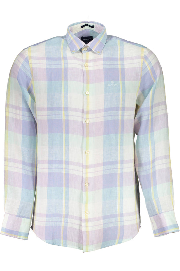 CAMISA MANGA COMPRIDA GANT AZUL CLARO