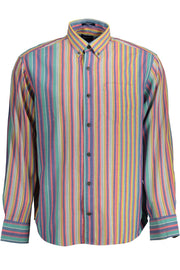 CAMISA EM ALGODÃO GANT HOMEM AZUL CLARO