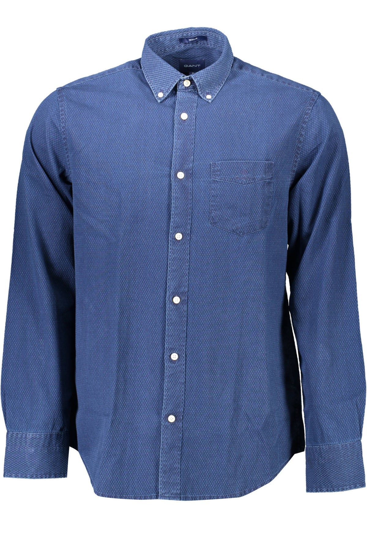 CAMISA EM ALGODÃO GANT HOMEM AZUL
