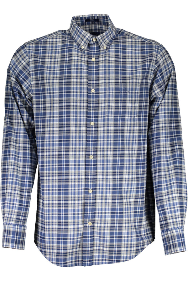 CAMISA MANGA COMPRIDA AZUL DE HOMEM GANT