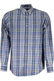 GANT MEN'S BLUE LONG-SLEEVED SHIRT