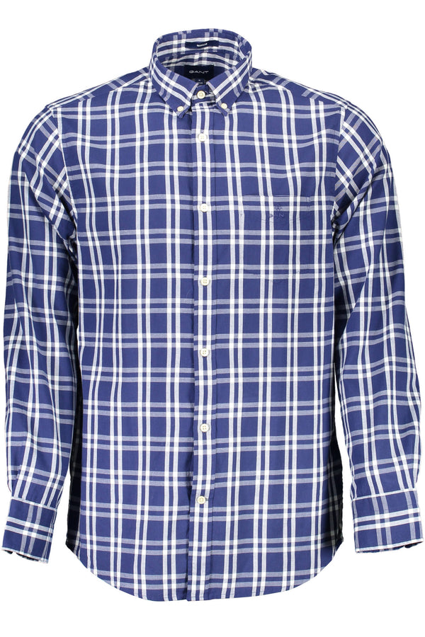 CAMISA MANGA COMPRIDA AZUL DE HOMEM GANT