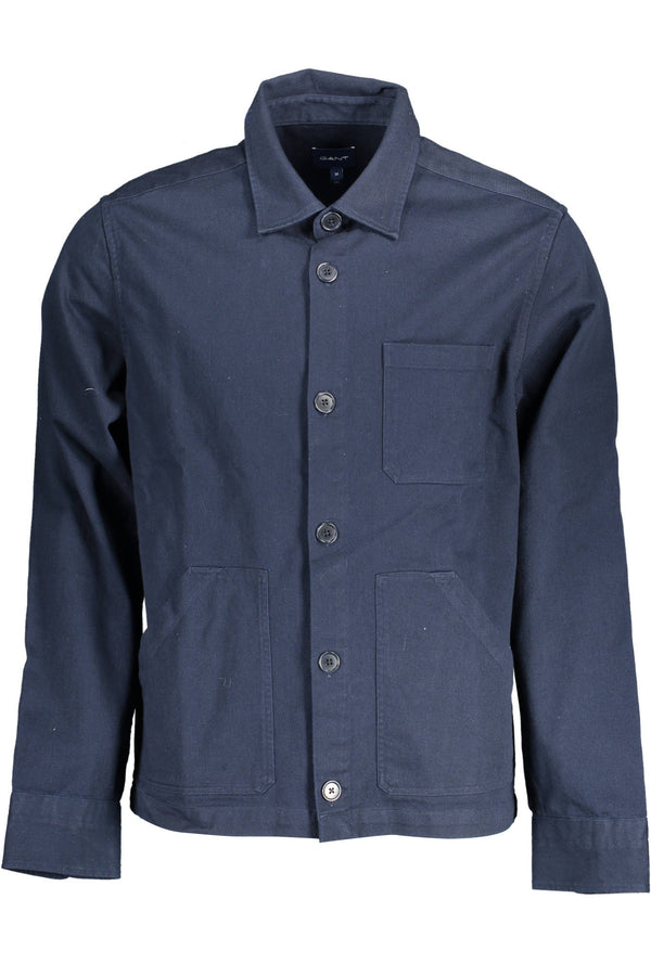 CAMISA MANGA COMPRIDA AZUL DE HOMEM GANT