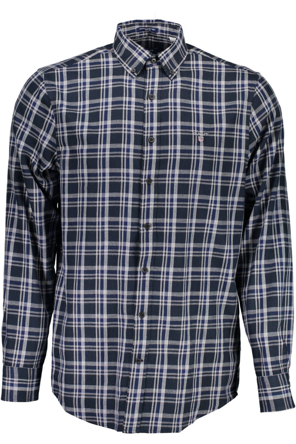 CAMISA MANGA COMPRIDA AZUL DE HOMEM GANT