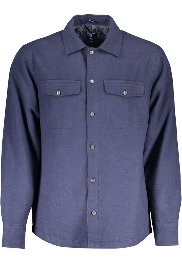 CAMISA MANGA COMPRIDA AZUL DE HOMEM GANT