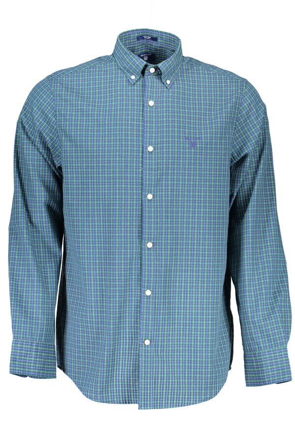 CAMISA MANGA COMPRIDA AZUL DE HOMEM GANT
