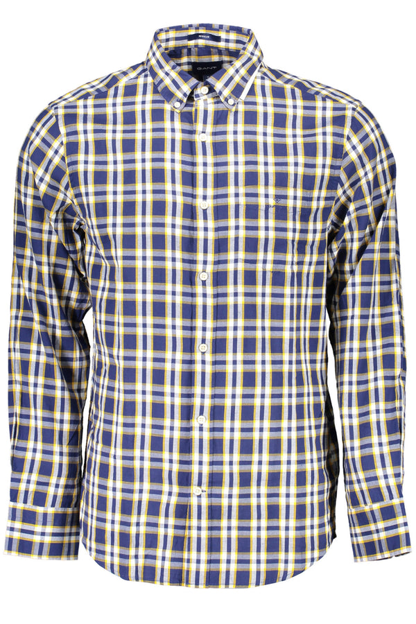 CAMISA MANGA COMPRIDA AZUL DE HOMEM GANT