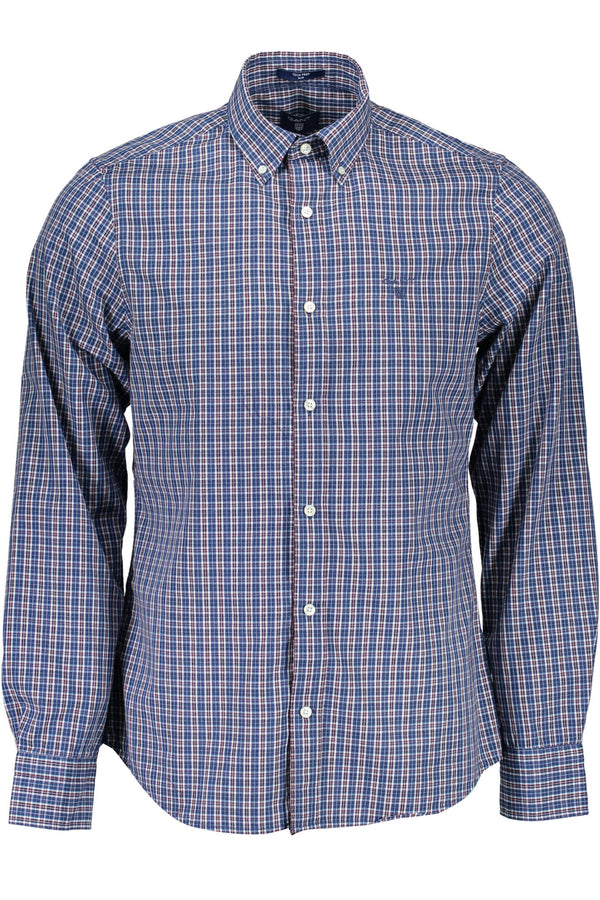 CAMISA MANGA COMPRIDA AZUL DE HOMEM GANT