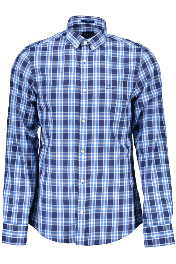CAMISA MANGA COMPRIDA AZUL DE HOMEM GANT