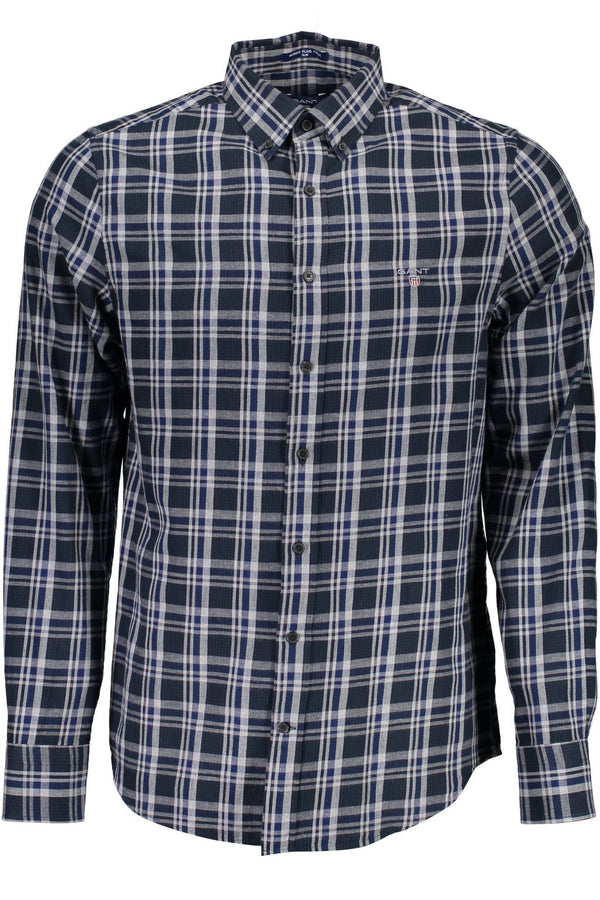 CAMISA MANGA COMPRIDA AZUL DE HOMEM GANT