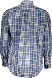 GANT MEN'S BLUE LONG-SLEEVED SHIRT