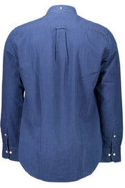 CAMISA EM ALGODÃO GANT HOMEM AZUL