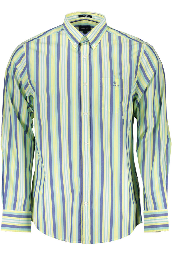 CAMISA MANGA COMPRIDA AMARELA DE HOMEM GANT
