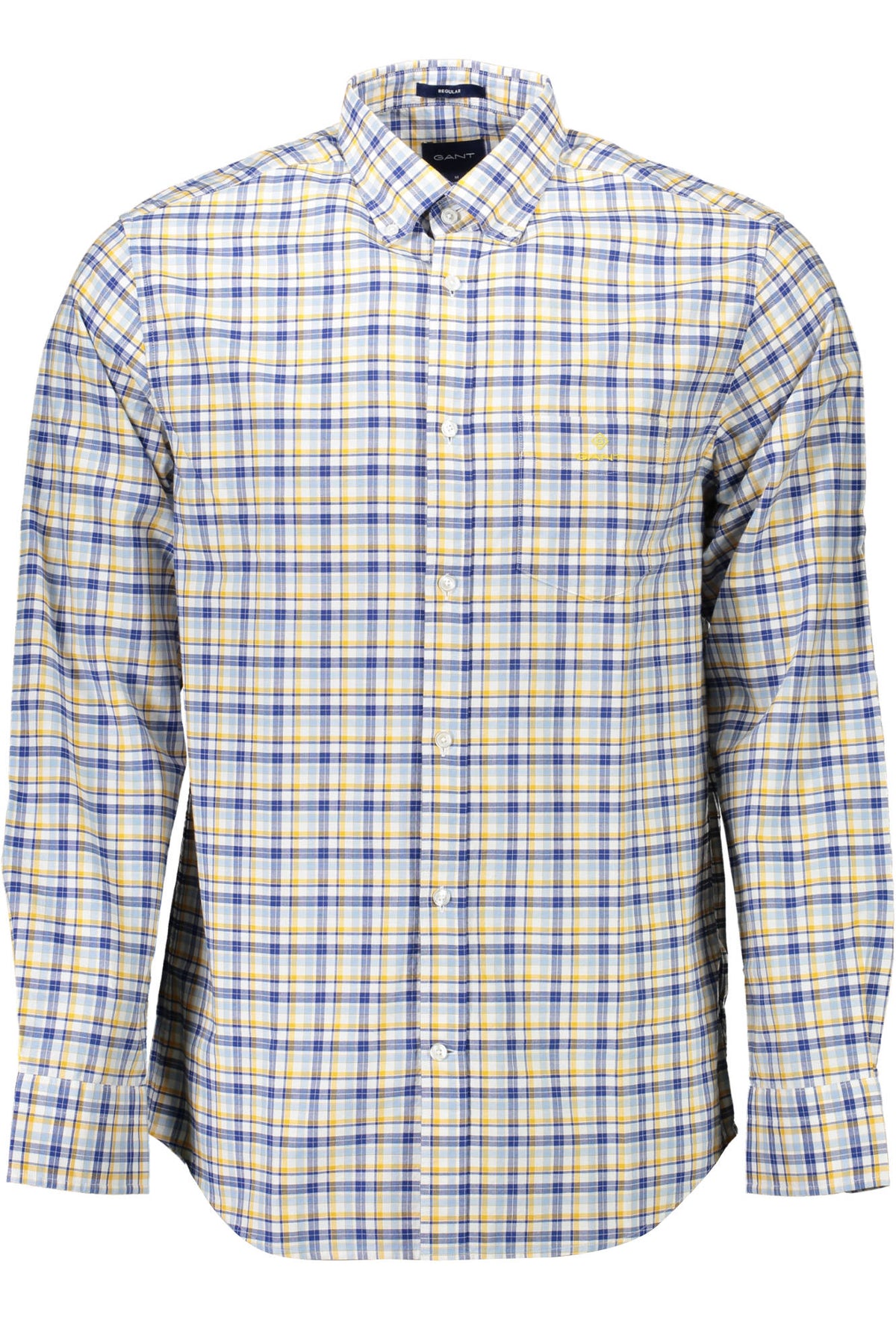 GANT MEN'S YELLOW LONG-SLEEVED SHIRT