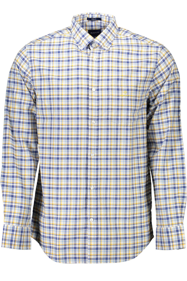 CAMISA MANGA COMPRIDA AMARELA DE HOMEM GANT