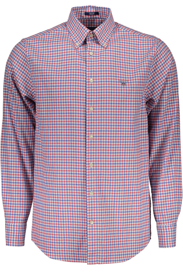 CAMISA DE MANGA COMPRIDA VERMELHA DE HOMEM GANT