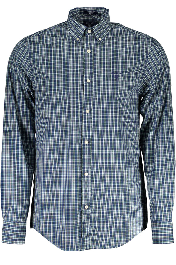 CAMISA MANGA COMPRIDA VERDE MASCULINA GANT