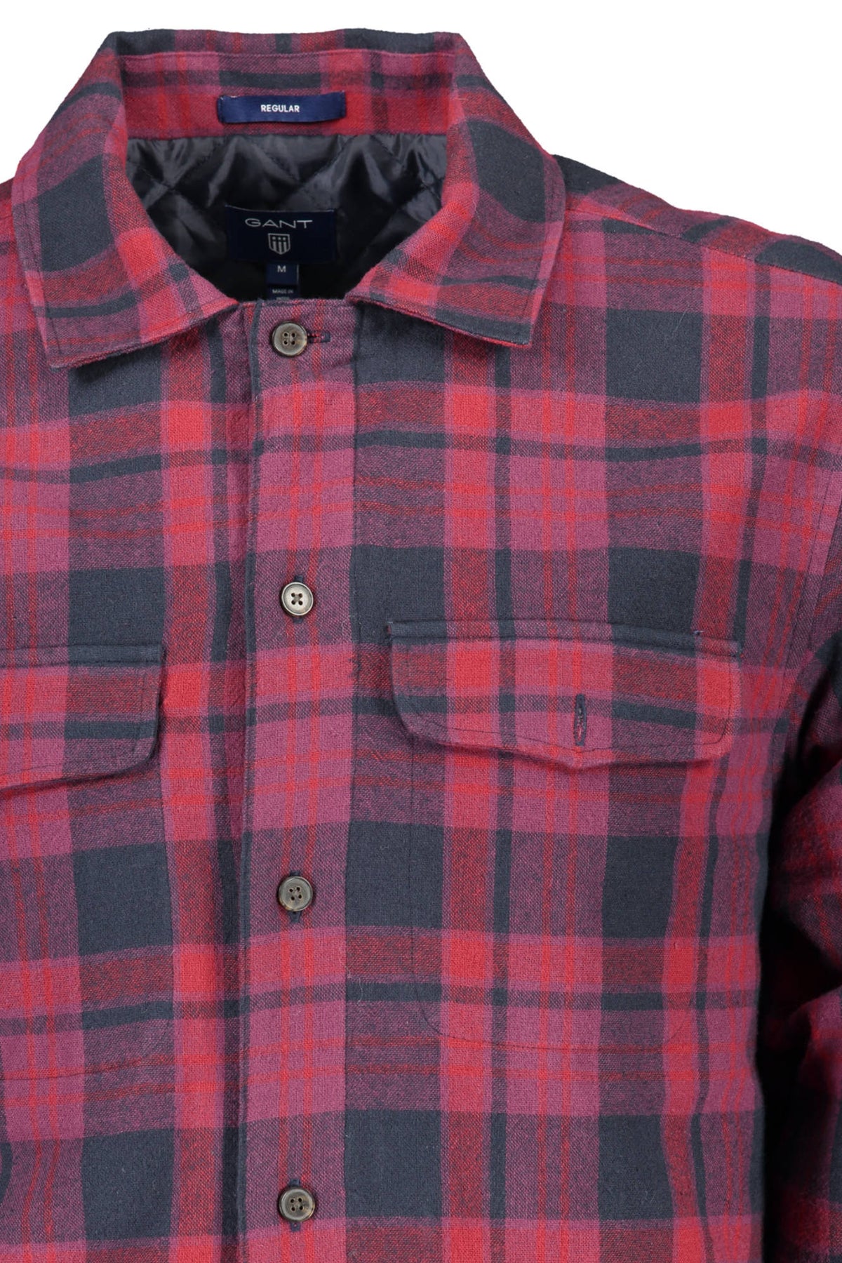 CAMISA EM ALGODÃO GANT HOMEM ROXA