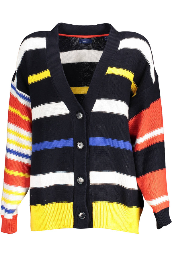 GANT CARDIGAN MULHER AZUL