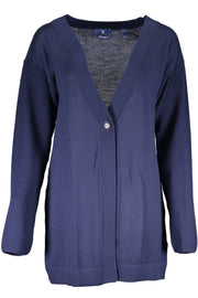 GANT WOMEN'S CARDIGAN BLUE