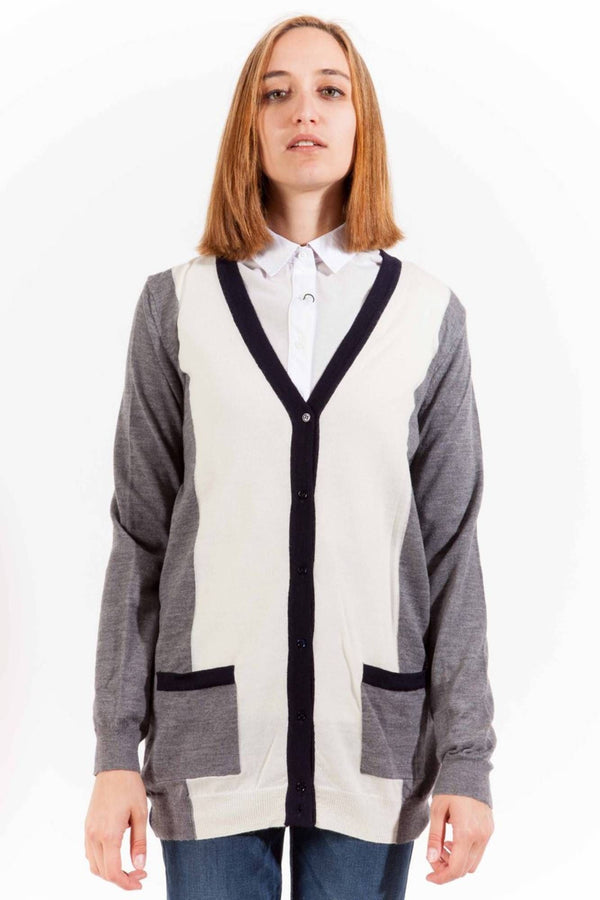 CARDIGAN CINZA PARA MULHER GANT