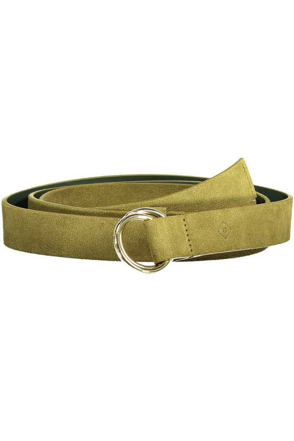 CINTO DE COURO FEMININO GANT VERDE