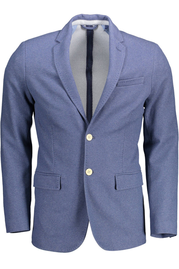 JAQUETA AZUL CLÁSSICA MASCULINA GANT