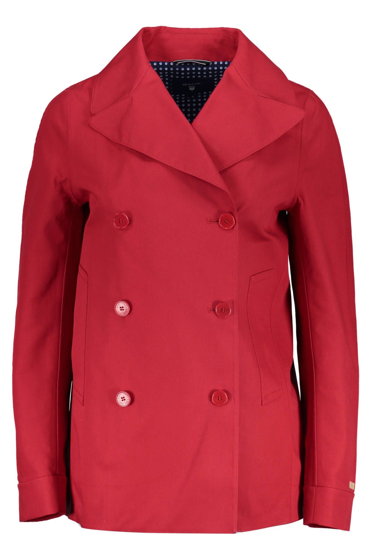 BLUSÃO EM ALGODÃO GANT MULHER VERMELHO