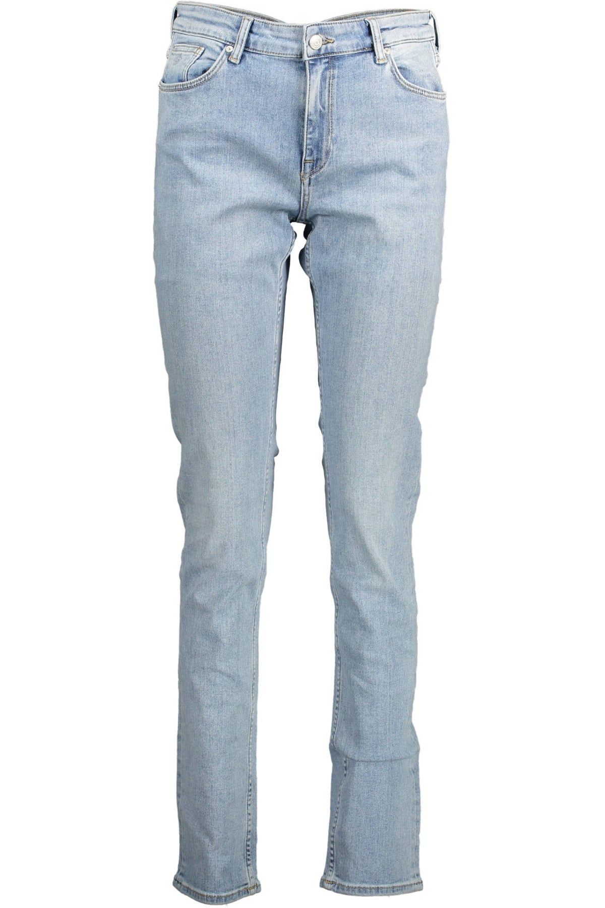 JEANS EM ALGODÃO GANT MULHER AZUL CLARO