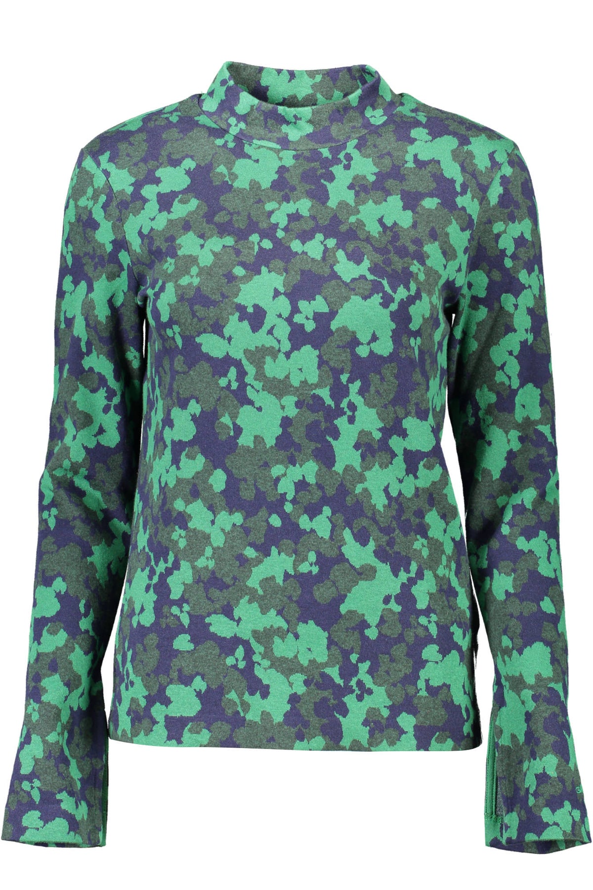 GANT WOMEN'S TURTLENECK SWEATER GREEN