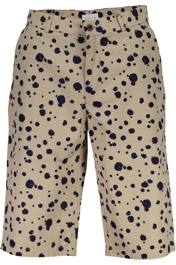 CALÇAS BERMUDAS BEGE MASCULINA GANT