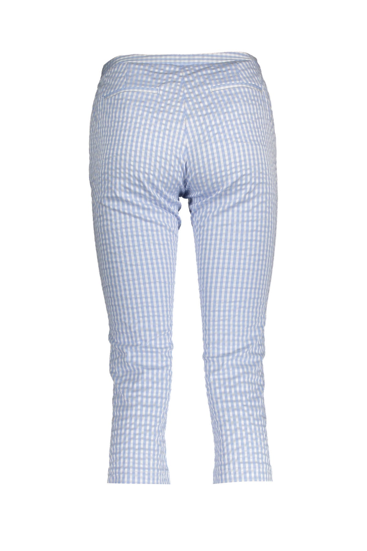 CALÇAS EM ALGODÃO GANT MULHER AZUL CLARO