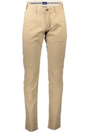 MEN'S BEIGE GANT TROUSERS