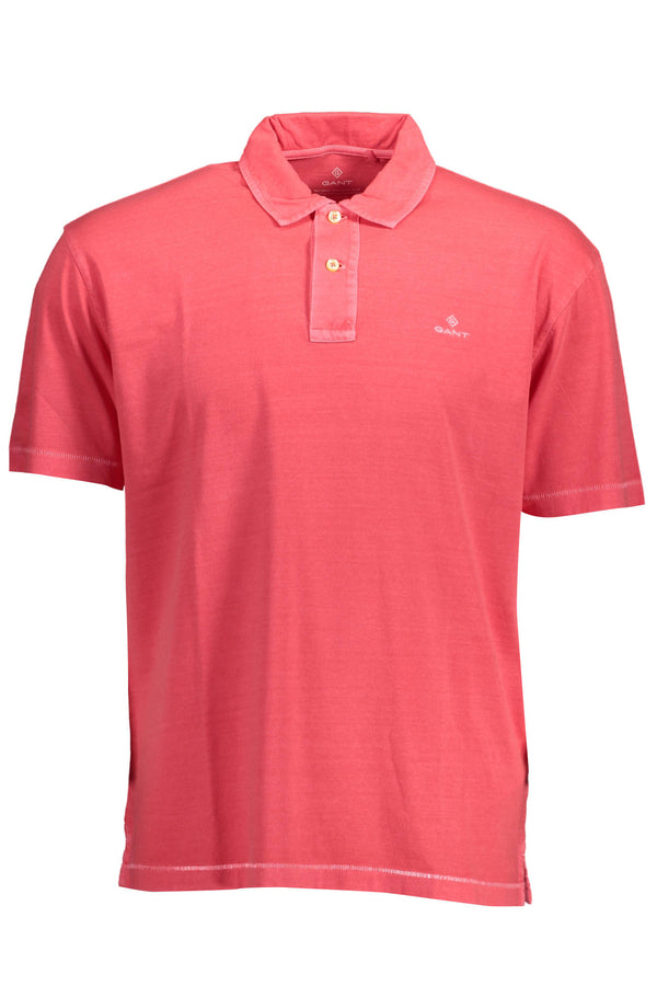 GANT CAMISA POLO MANGA CURTA ROSA MASCULINA