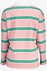 Gant Mulher Rosa Long Sleeve Polo Shirt