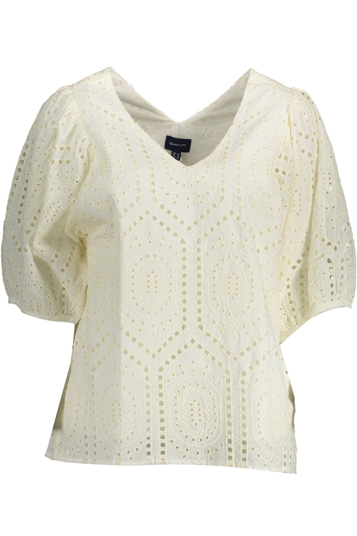 GANT Women's White Short Sleeve T-Shirt