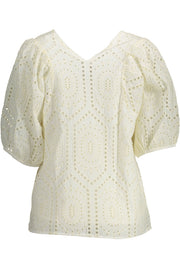 GANT Women's White Short Sleeve T-Shirt