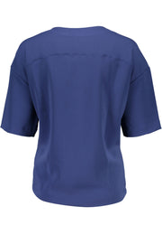 GANT WOMEN'S SHORT SLEEVE T-SHIRT BLUE