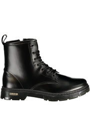 BOTINS COM ATACADORES GAS MULHER PRETOS