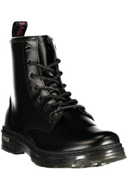 BOTINS COM ATACADORES GAS MULHER PRETOS